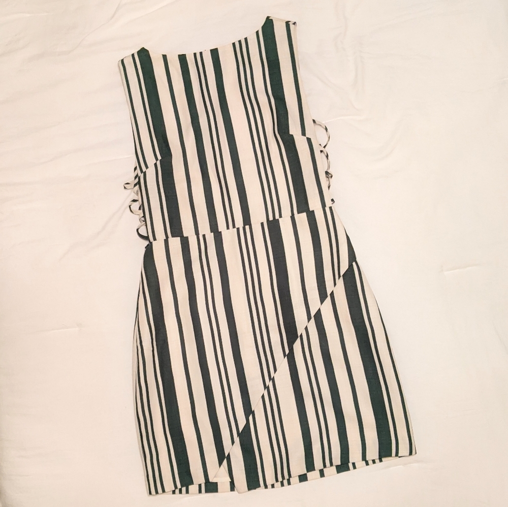 J.O.A. Stripe Mini Dress